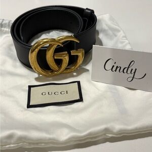 Gucci GG Marmont wide belt